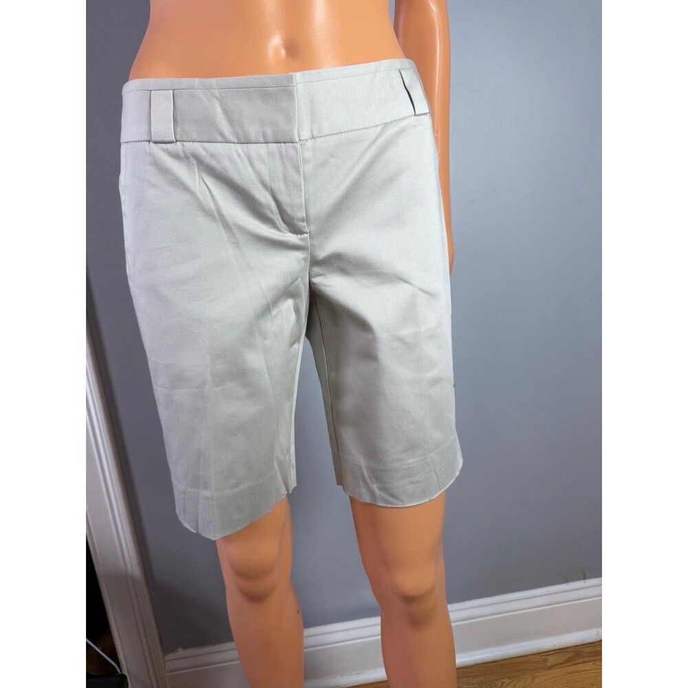 The Limited Drew Fit Women's Shorts Size 2 Beige Tan NWT Cotton Chino.